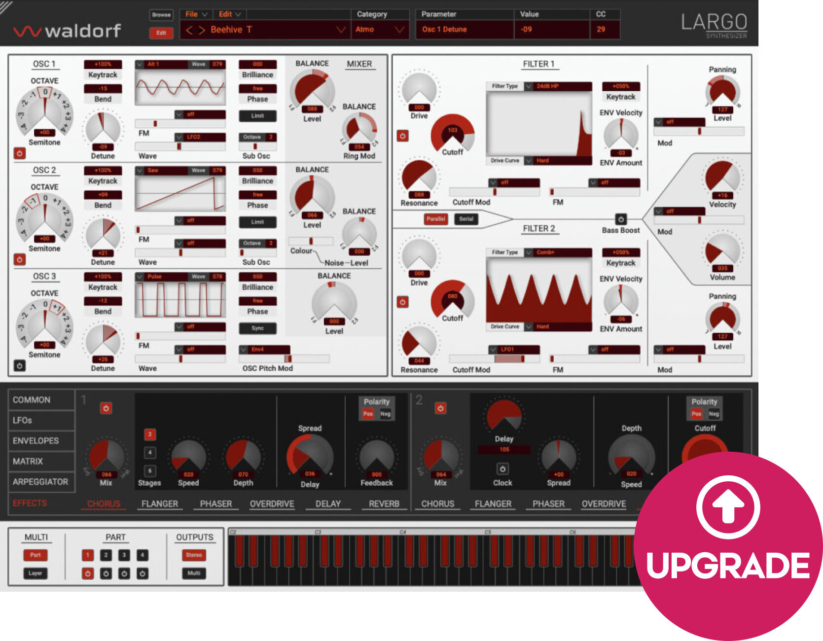 Update / Upgrade / Expansion Waldorf Largo 2 Upgrade (Digitální produkt)