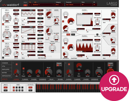 Update / Upgrade / Expansion Waldorf Largo 2 Upgrade (Digitální produkt) - 1