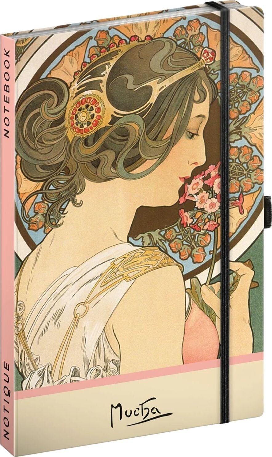Скетчбук NOTIQUE Alfons Mucha Скетчбук 172 21 x 13 cm 100 g Primrose