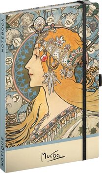 Skizzenbuch NOTIQUE Alfons Mucha Skizzenbuch 172 21 x 13 cm 100 g Tierkreis - 1