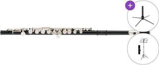 Concert flute Latone LFL 600 Obsidian Silver SET Concert flute