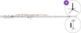 Concert flute Latone LFL 600 Silver Elegance SET Concert flute
