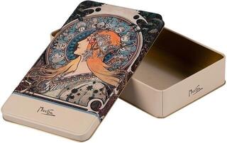 Zubehör NOTIQUE Alfons Mucha Blechdose Tierkreis 24 x 14 x 4 cm