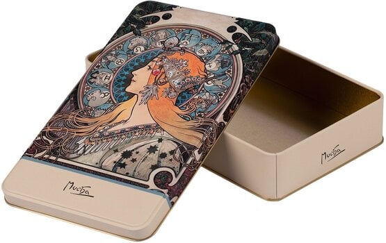 Zubehör NOTIQUE Alfons Mucha Blechdose Tierkreis 24 x 14 x 4 cm - 1