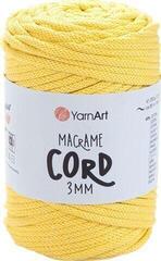 Kanap Yarn Art Macrame Cord 3 mm 85 m 754 Yellow Kanap