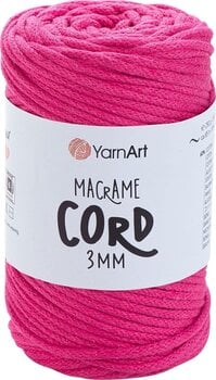 Vrvica Yarn Art Macrame Cord 3 mm 85 m 771 Bright Pink Vrvica - 1