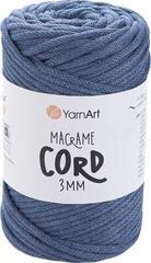 Kanap Yarn Art Macrame Cord 3 mm 85 m 761 Navy Blue Kanap