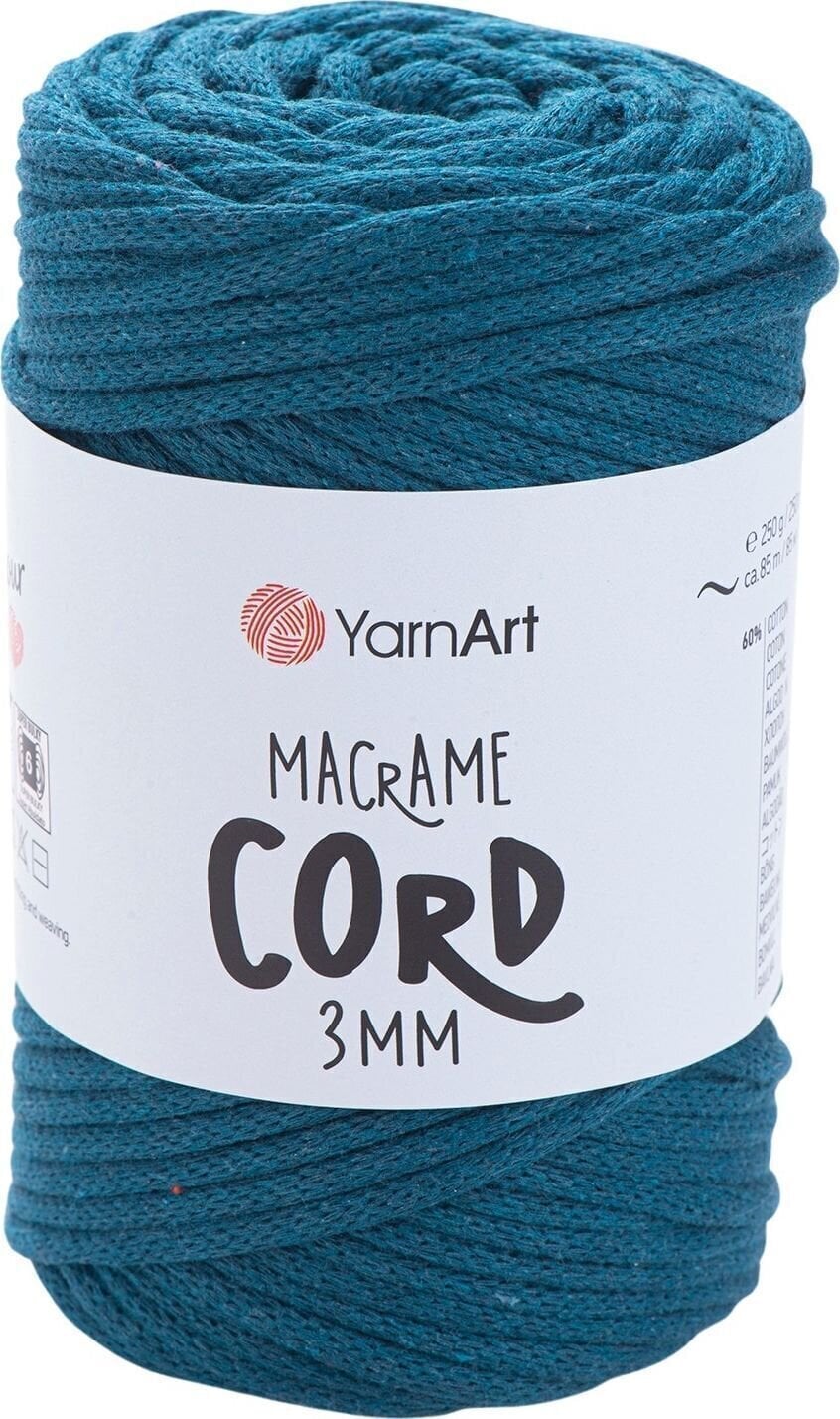 Kanap Yarn Art Macrame Cord 3 mm 85 m 789 Dark Blue Kanap