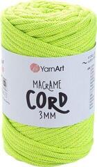Șnur  Yarn Art Macrame Cord 3 mm 85 m 801 Green Șnur 