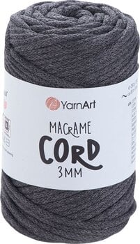 Cord Yarn Art Macrame Cord 3 mm 85 m 758 Blueish Cord - 1