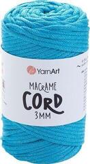 Naru Yarn Art Macrame Cord 3 mm 85 m 763 Azure Naru