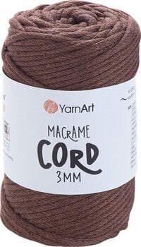 Snor Yarn Art Macrame Cord 3 mm 85 m 769 Brown Snor - 1