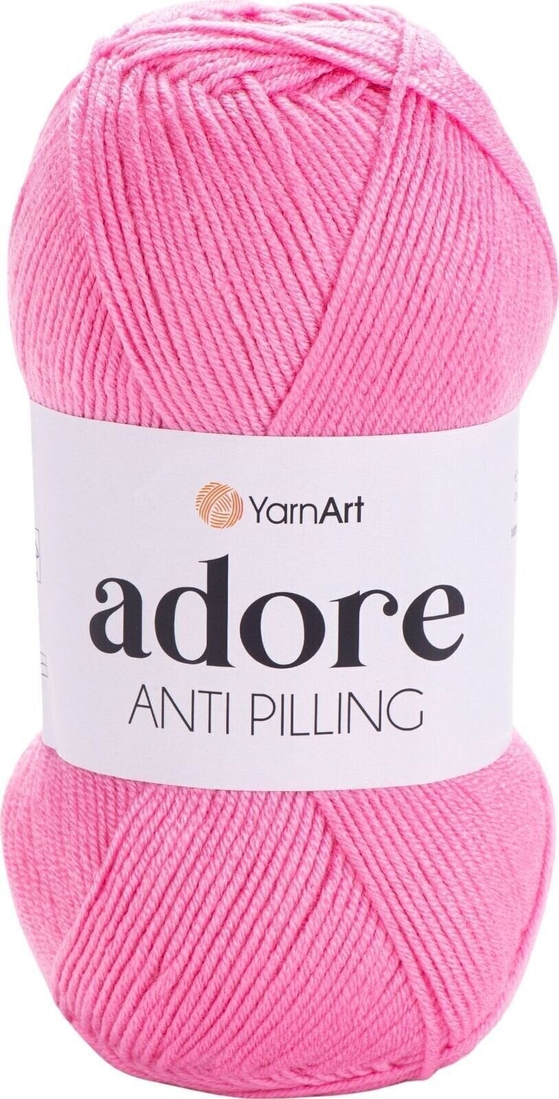 Pređa za pletenje Yarn Art Adore 339 Bright Pink Pređa za pletenje
