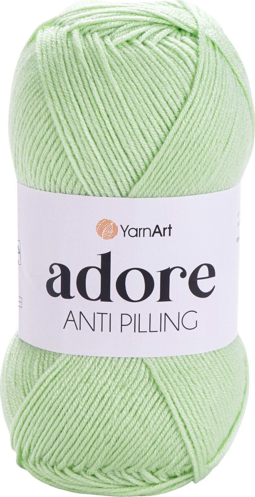 Пряжа для в'язання Yarn Art Adore 359 Light Green Пряжа для в'язання