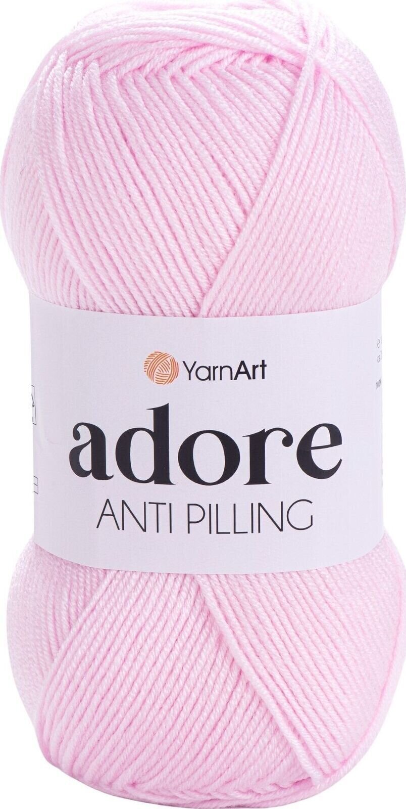 Strickgarn Yarn Art Adore 361 Baby Pink Strickgarn