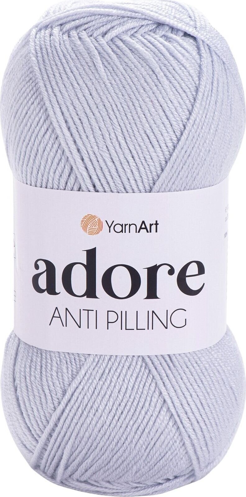 Pletilna preja Yarn Art Adore 363 Light Lilac Pletilna preja