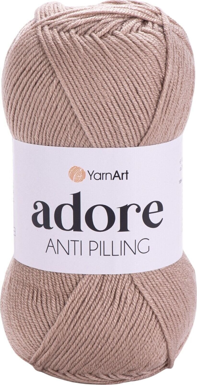 Pređa za pletenje Yarn Art Adore 368 Grey Purple Pređa za pletenje