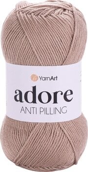 Pređa za pletenje Yarn Art Adore 368 Grey Purple Pređa za pletenje - 1