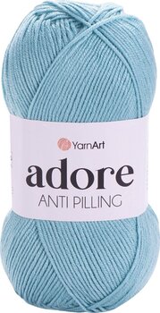 Pređa za pletenje Yarn Art Adore 369 Light Blue Pređa za pletenje - 1