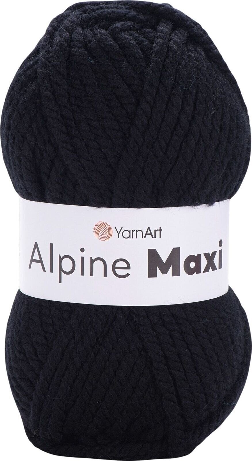 Kudumislõng Yarn Art Alpine Maxi 661 Black Kudumislõng