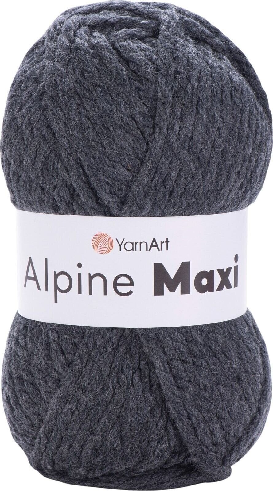 Strikkegarn Yarn Art Alpine Maxi 664 Gray Strikkegarn