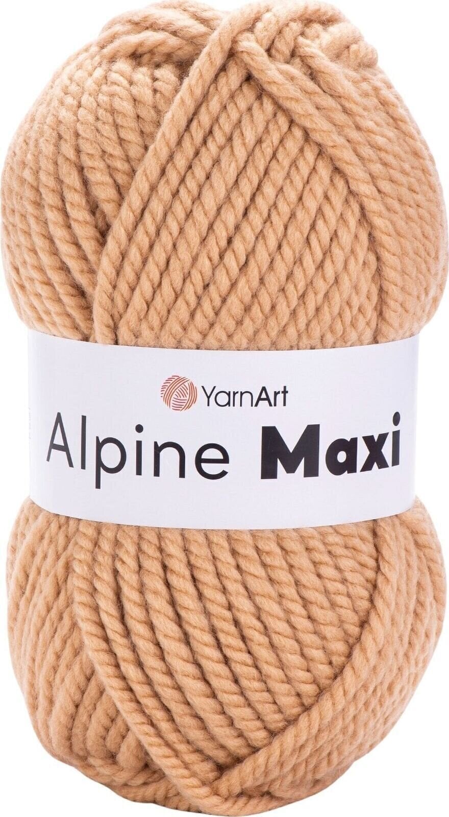 Fire de tricotat Yarn Art Alpine Maxi 666 Light Brown Fire de tricotat