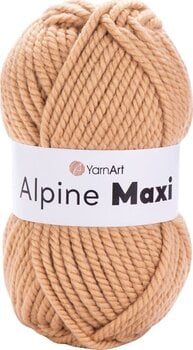 Fire de tricotat Yarn Art Alpine Maxi 666 Light Brown Fire de tricotat - 1