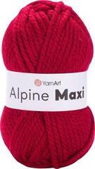 Pletacia priadza Yarn Art Alpine Maxi 667 Red Pletacia priadza