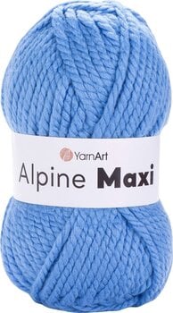 Knitting Yarn Yarn Art Alpine Maxi 668 Light Blue Knitting Yarn - 1