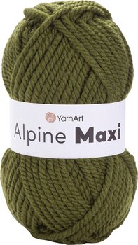 Pređa za pletenje Yarn Art Alpine Maxi 670 Khaki Pređa za pletenje - 1