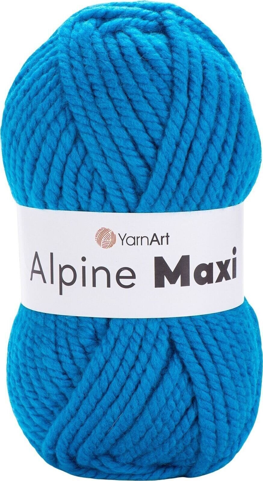 Knitting Yarn Yarn Art Alpine Maxi 671 Blue Knitting Yarn