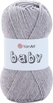 Pređa za pletenje Yarn Art Baby 195 Grey Pređa za pletenje - 1
