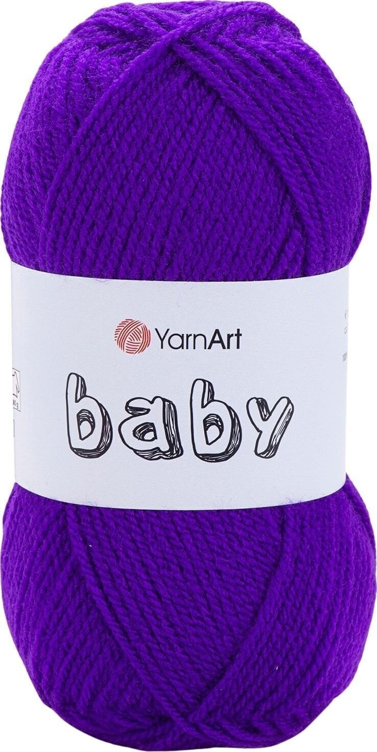 Pletilna preja Yarn Art Baby 203 Royal Blue Pletilna preja