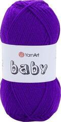 Пряжа для в'язання Yarn Art Baby 203 Royal Blue Пряжа для в'язання