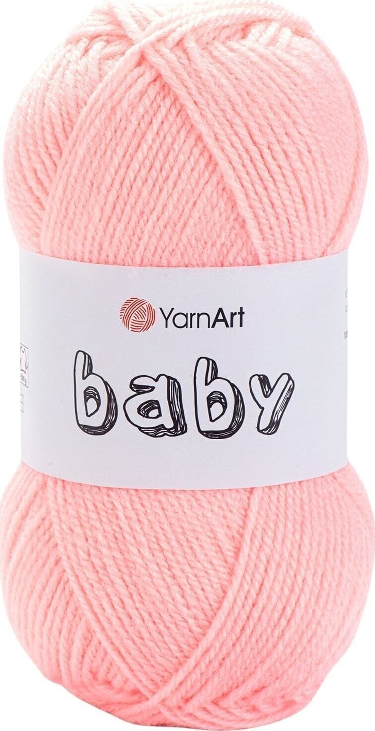 Strickgarn Yarn Art Baby 204 Light Pink Strickgarn