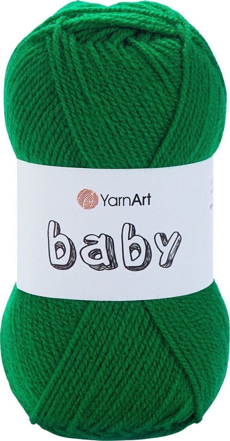 Strickgarn Yarn Art Baby 338 Dark Green Strickgarn