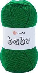 Przędza dziewiarska Yarn Art Baby 338 Dark Green Przędza dziewiarska