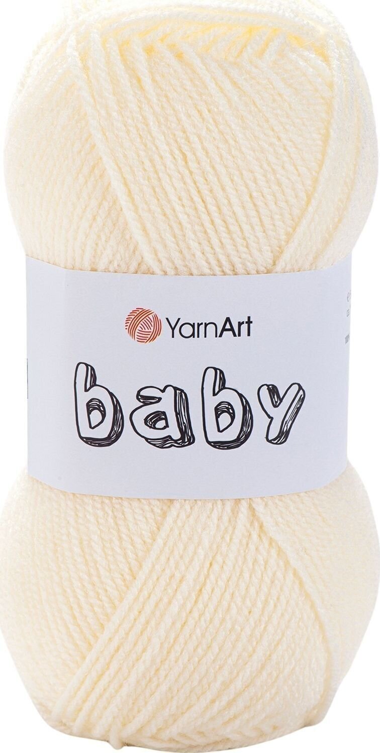 Плетива прежда Yarn Art Baby 502 Light Плетива прежда