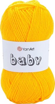 Strikkegarn Yarn Art Baby 32 Dark Yellow - 1