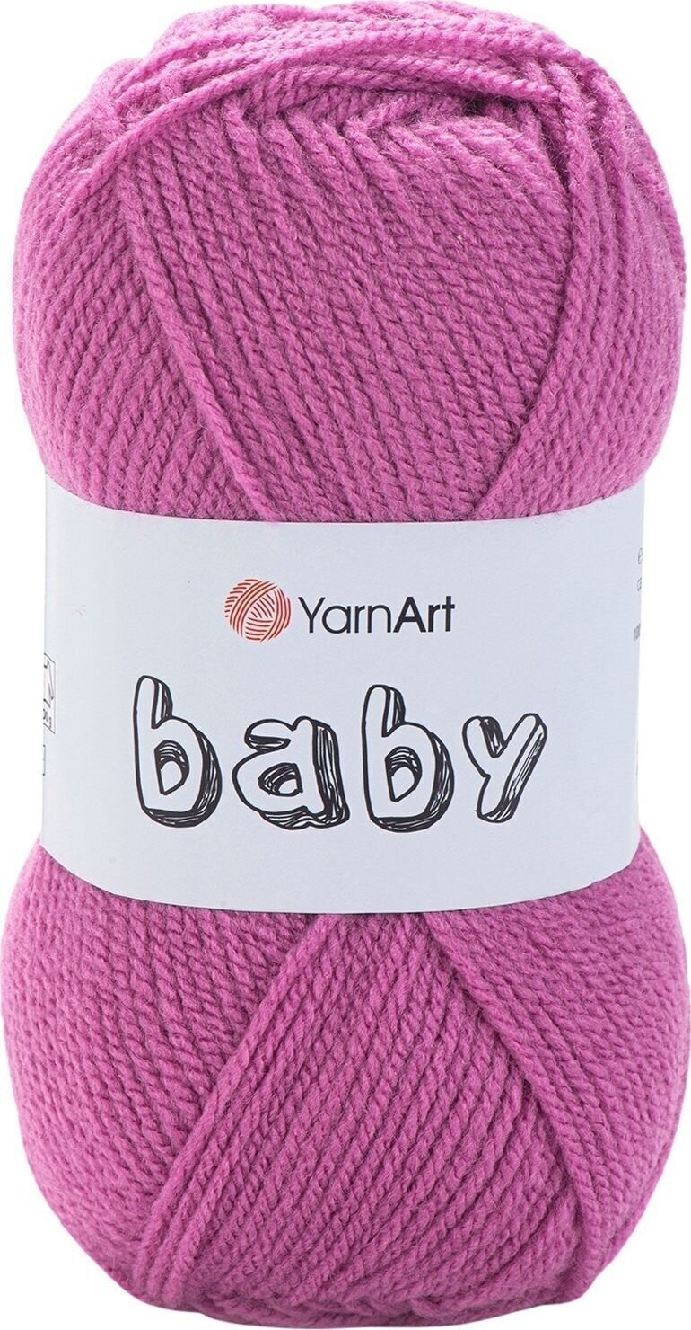 Pređa za pletenje Yarn Art Baby 560 Light Purple Pređa za pletenje