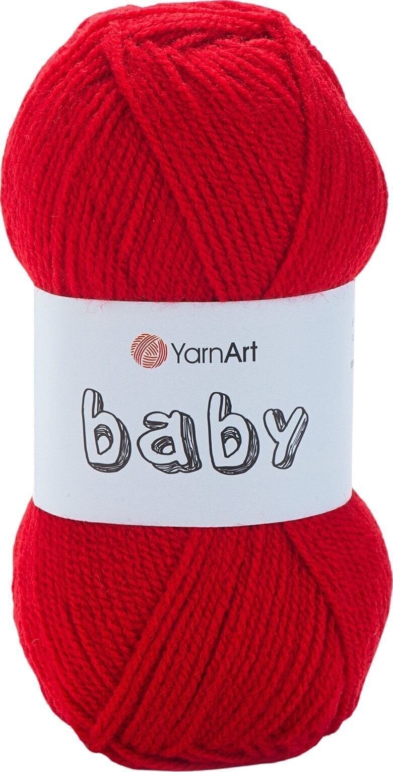 Strickgarn Yarn Art Baby 576 Red Strickgarn