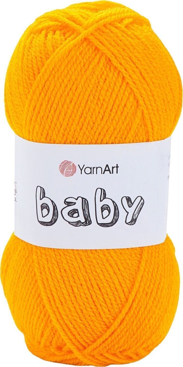 Pređa za pletenje Yarn Art Baby 586 Mustard Pređa za pletenje