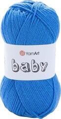 Strikkegarn Yarn Art Baby 600 Blue Strikkegarn