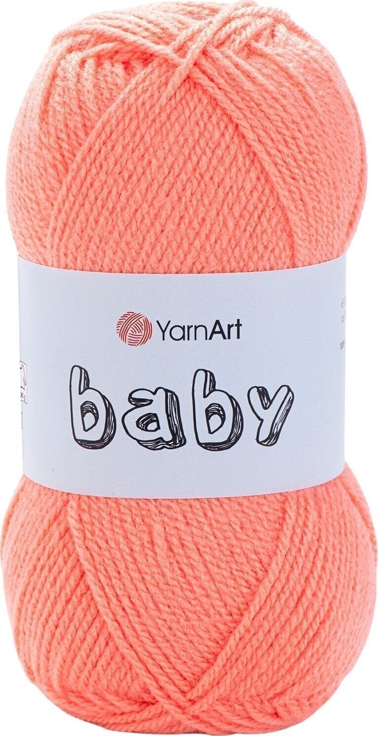 Pređa za pletenje Yarn Art Baby 622 Salmon Pređa za pletenje