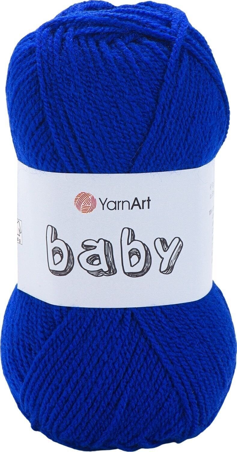 Pređa za pletenje Yarn Art Baby 979 Saxe Blue Pređa za pletenje