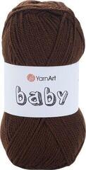 Strikkegarn Yarn Art Baby 1182 Reddish Brown Strikkegarn
