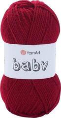 Strikkegarn Yarn Art Baby 3024 Dark Red Strikkegarn