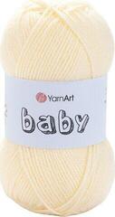 Knitting Yarn Yarn Art Baby 7003 Cream Knitting Yarn