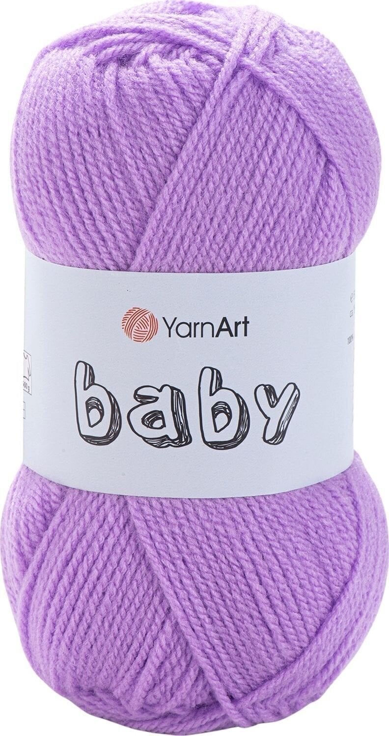 Pređa za pletenje Yarn Art Baby 9560 Lilac Pređa za pletenje