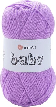 Pređa za pletenje Yarn Art Baby 9560 Lilac Pređa za pletenje - 1
